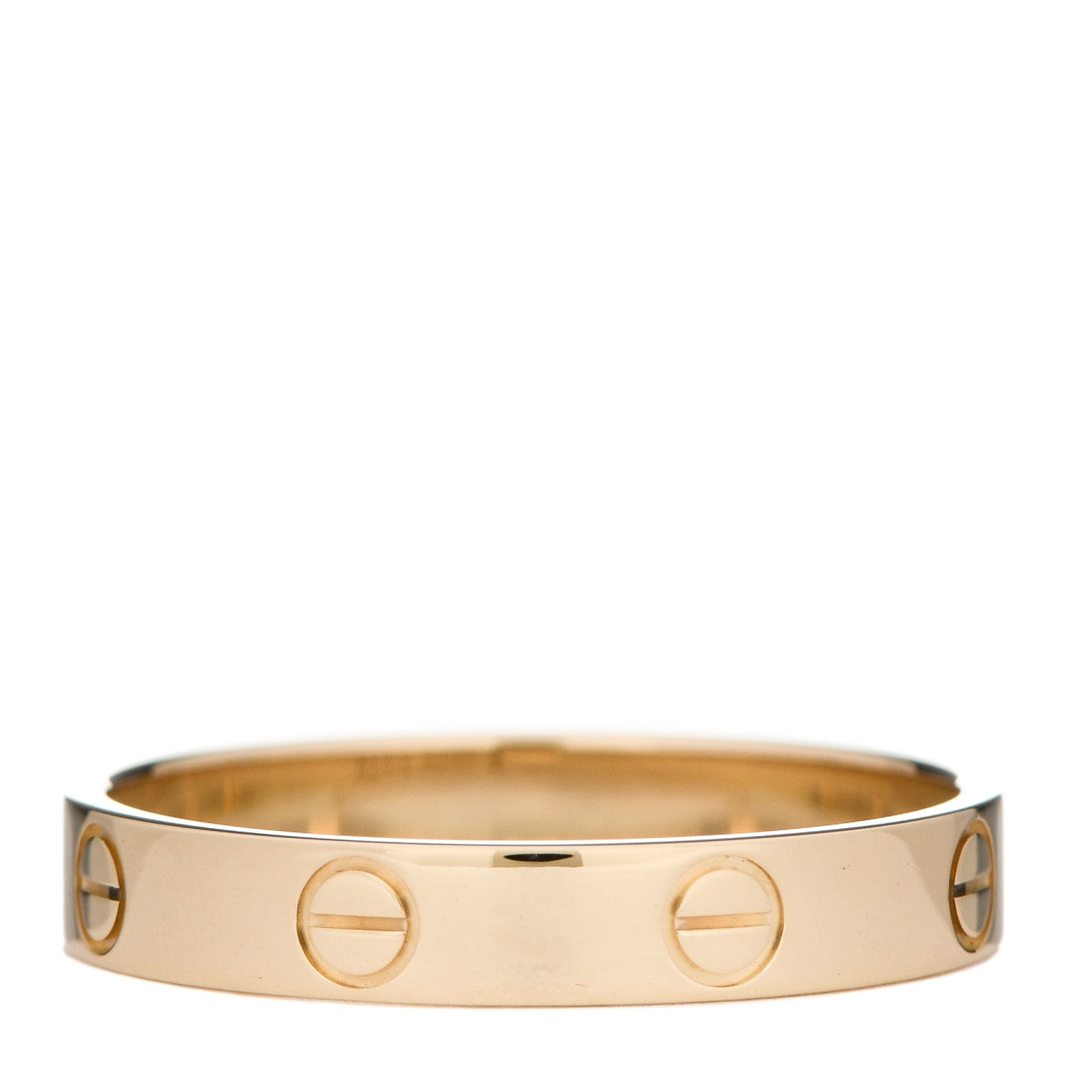 Cartier 18K Yellow Gold 3.5mm LOVE Wedding Band Ring 59 8.75 3 of 5