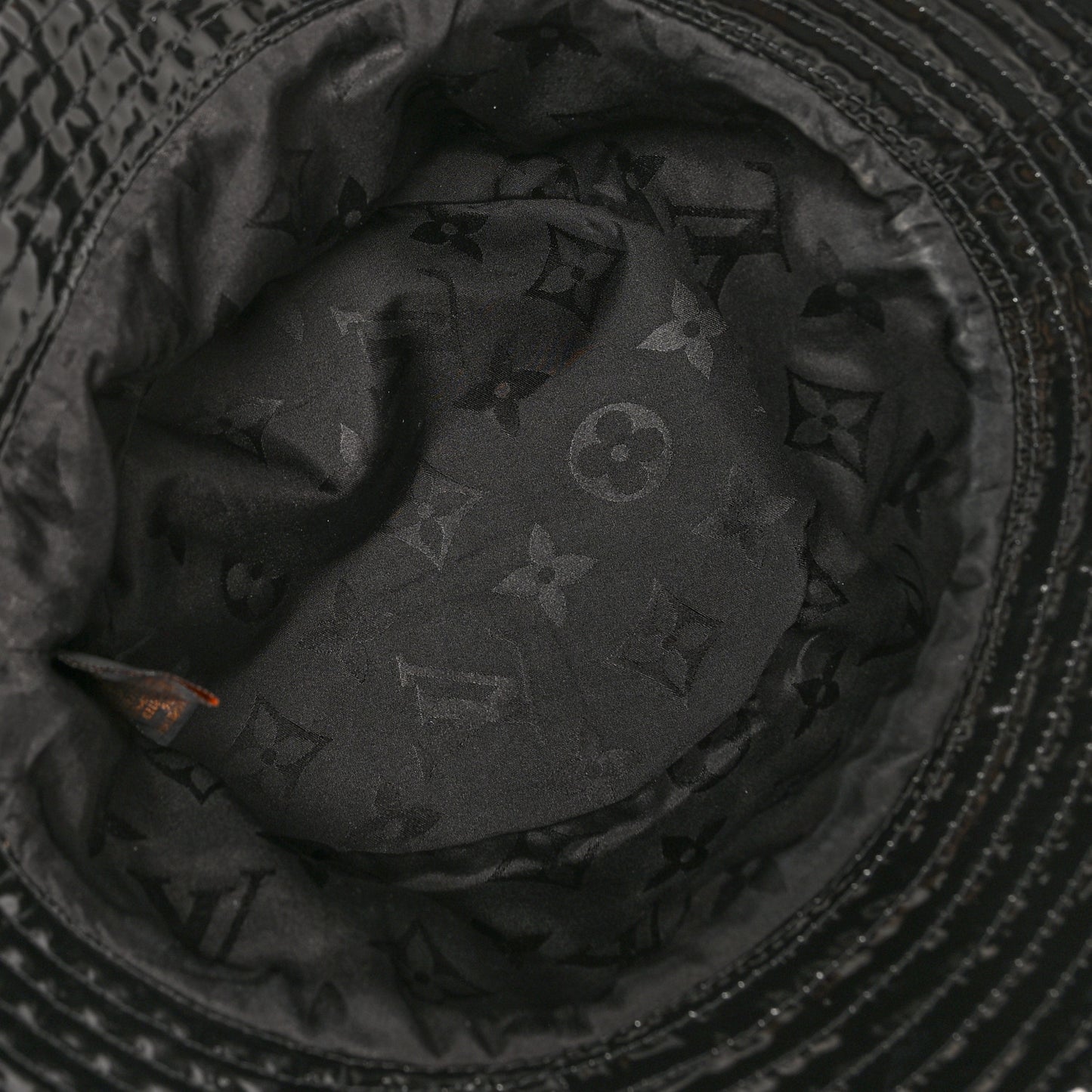 Patent Monogram Bob Bucket Hat S Black