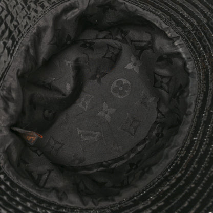 Louis Vuitton Patent Monogram Bob Bucket Hat S Black 6 of 7