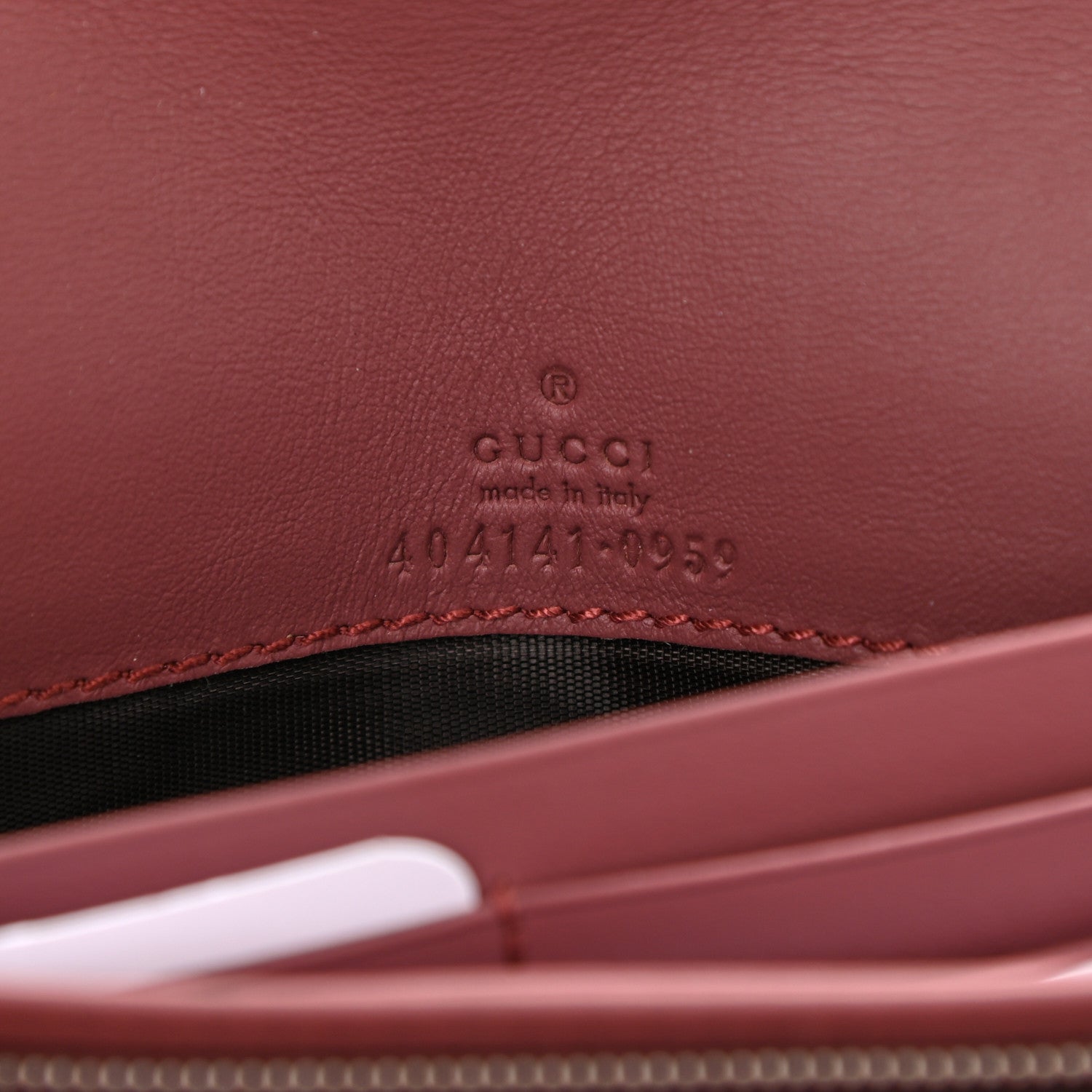 Gucci GG Supreme Monogram Blooms Dionysus Chain Clutch Wallet Beige Multicolor Dry Rose 5 of 6