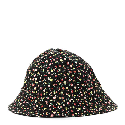 Gucci X LIBERTY OF LONDON Canvas Floral Print Bucket Hat M Black Multicolor 6 of 9