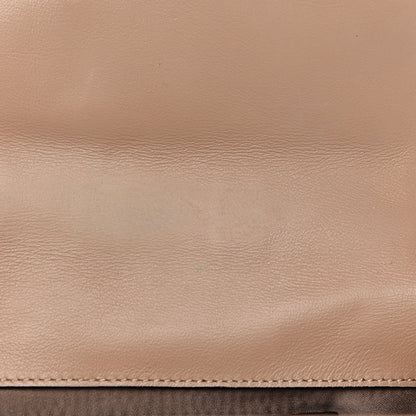 Valentino Garavani Vitello Large Rockstud Flap Satchel Poudre 10 of 17
