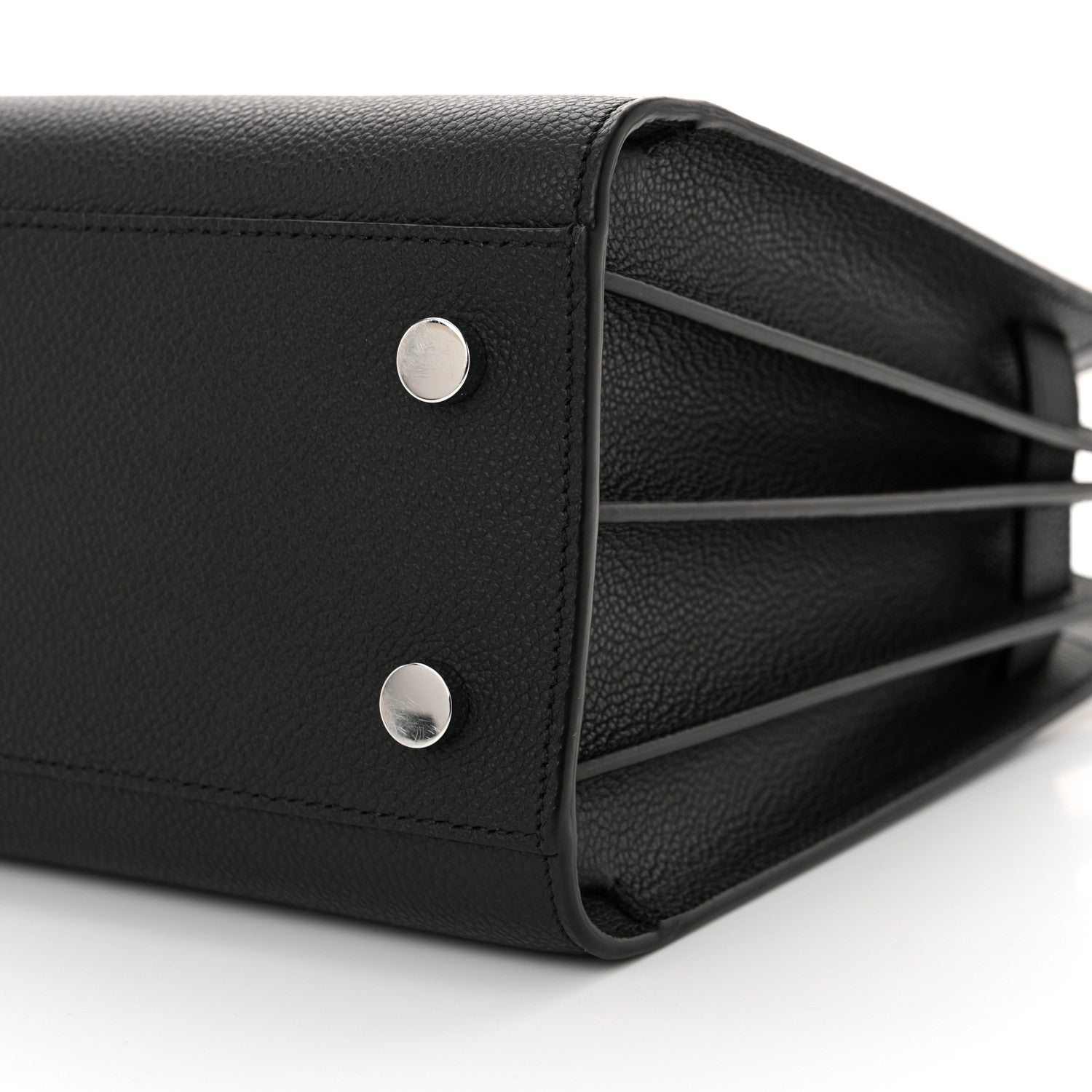 Saint Laurent Grained Calfskin Baby Sac De Jour Black 10 of 12