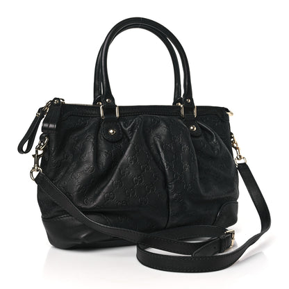 Gucci ssima Medium Sukey Top Handle Tote Black 3 of 12