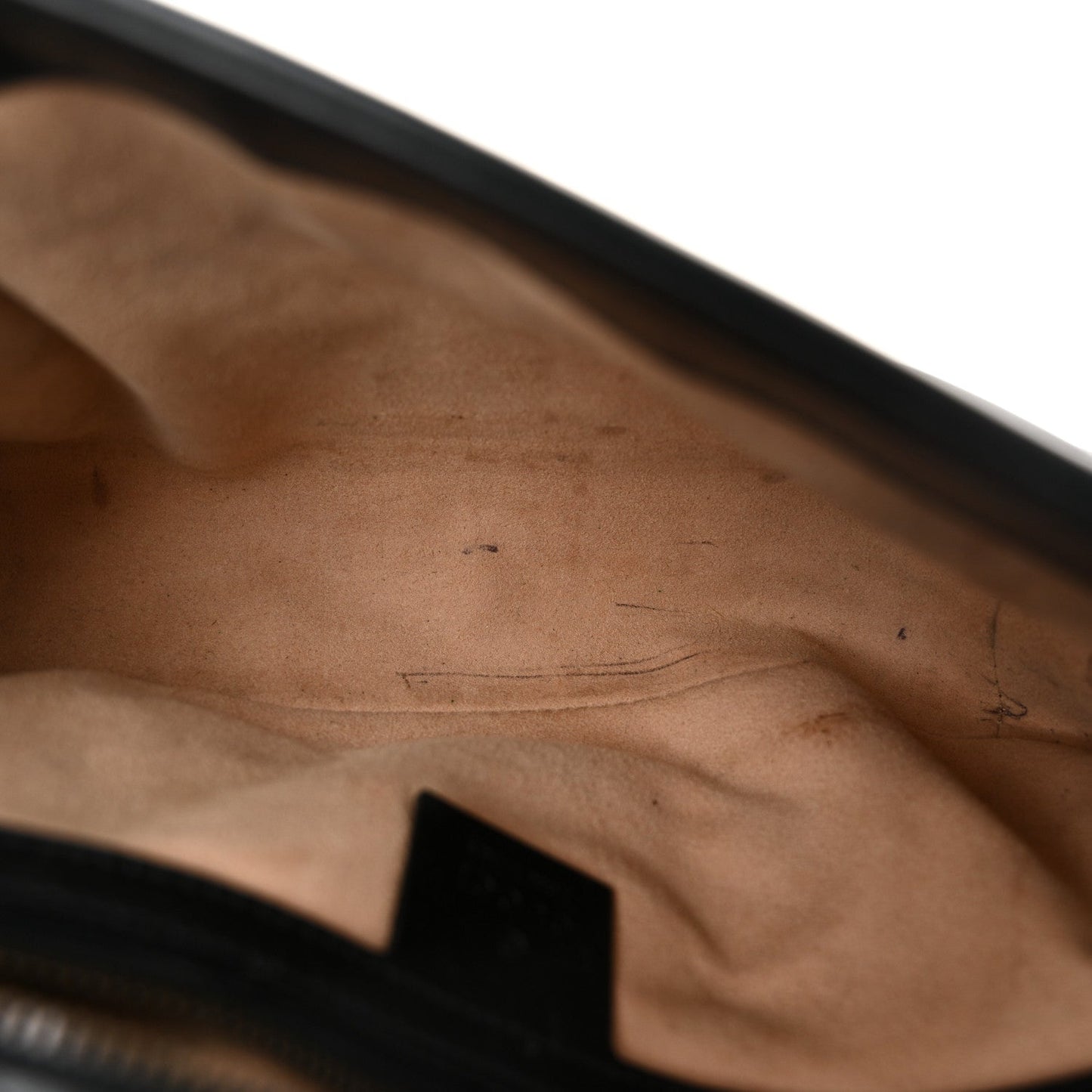 Calfskin Matelasse Small GG Marmont Shoulder Bag Black