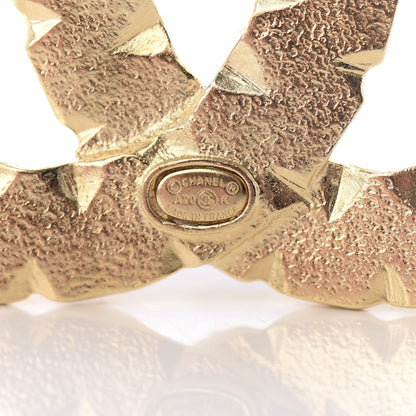 Chanel Crystal Over The Rainbow CC Brooch Gold Multicolor 3 of 4