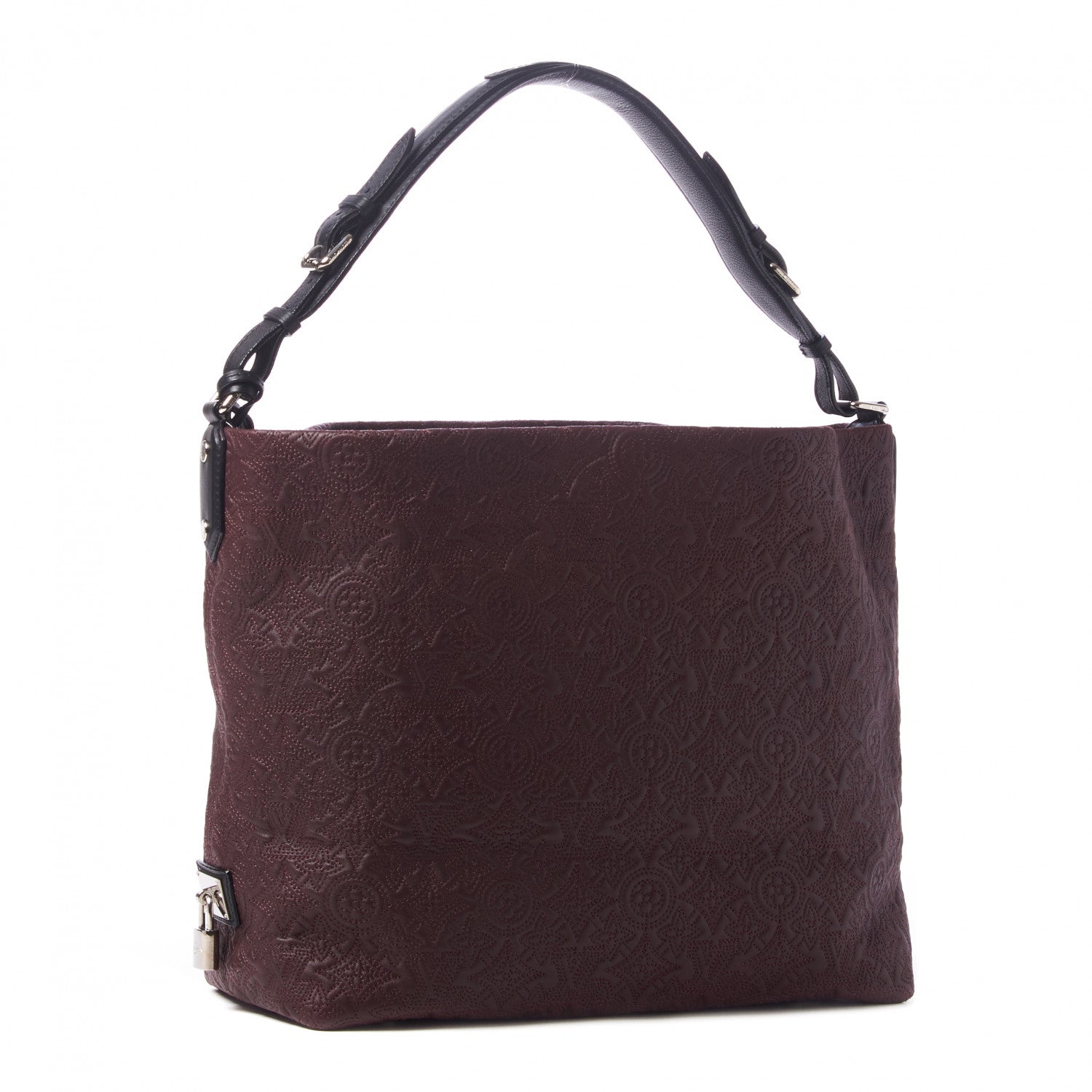 Louis Vuitton Monogram Lambskin Antheia Hobo PM Chocolat 2 of 7