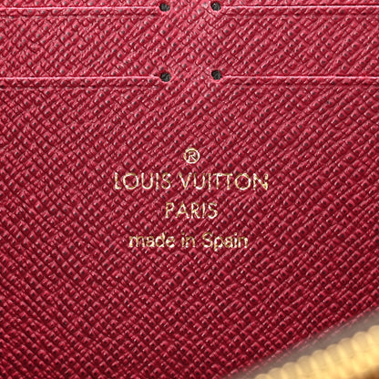 Louis Vuitton Monogram Clemence Wallet Fuchsia 6 of 9