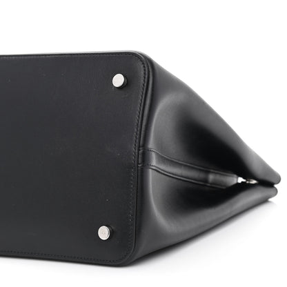 Alaia Calfskin Laser Cut Mina 32 Bag Black 12 of 13