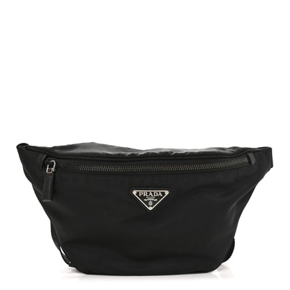 Prada Tessuto Re-Nylon Saffiano Belt Bag Black 1 of 8