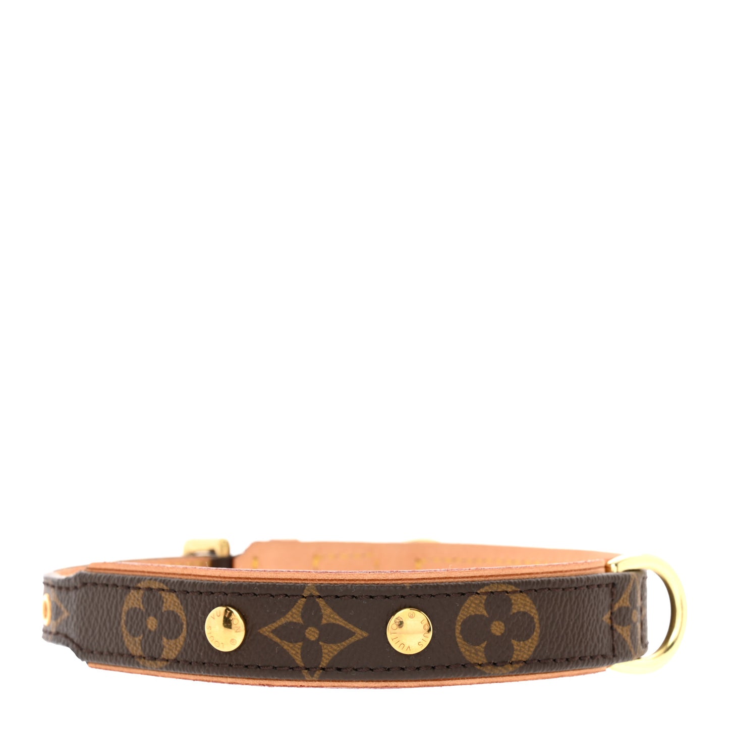Monogram Baxter Dog Collar MM