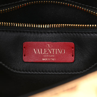 Valentino Garavani Metallic PVC Candystud Top Handle Bag Gold 6 of 9