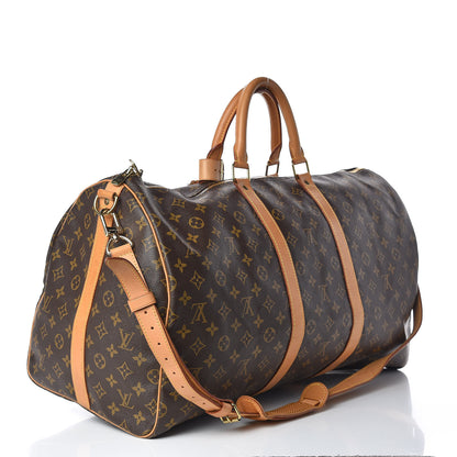 Louis Vuitton Monogram Keepall Bandouliere 55 3 of 20