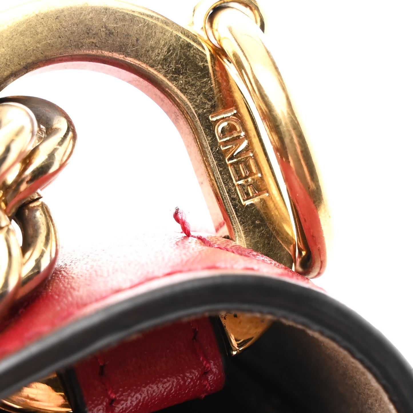Vitello Liberty Monster Eyes Small Kan I Shoulder Bag Fragola