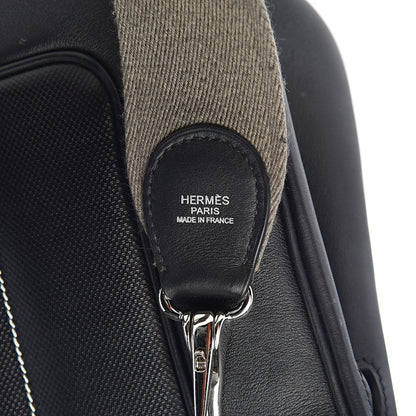 Hermes Veau Swift Perforated Sac Berline 28 Black 8 of 12