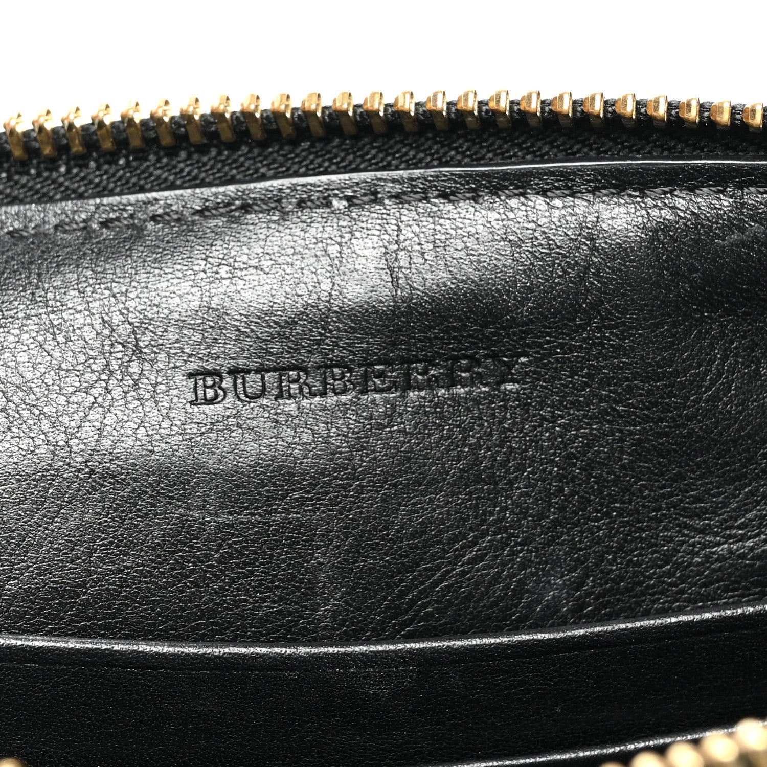 Burberry Haymarket Check Small Peyton Crossbody Clutch Bag Black 5 of 7
