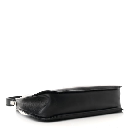 Gucci Calfskin Logo Hobo Bag Black 4 of 17