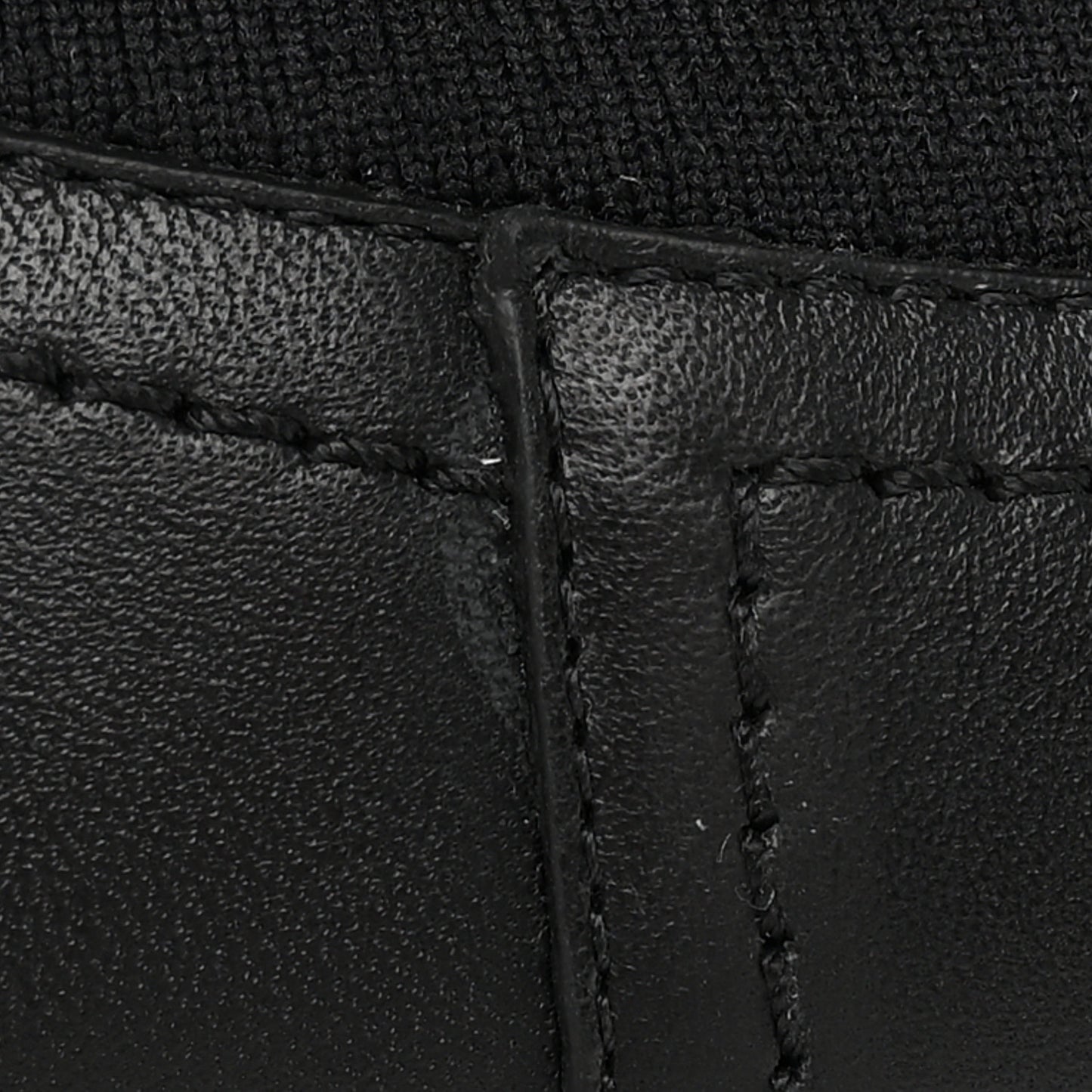 Fabric Jacquard FF Calfskin Domino Chelsea Boots 39 Black Tobacco