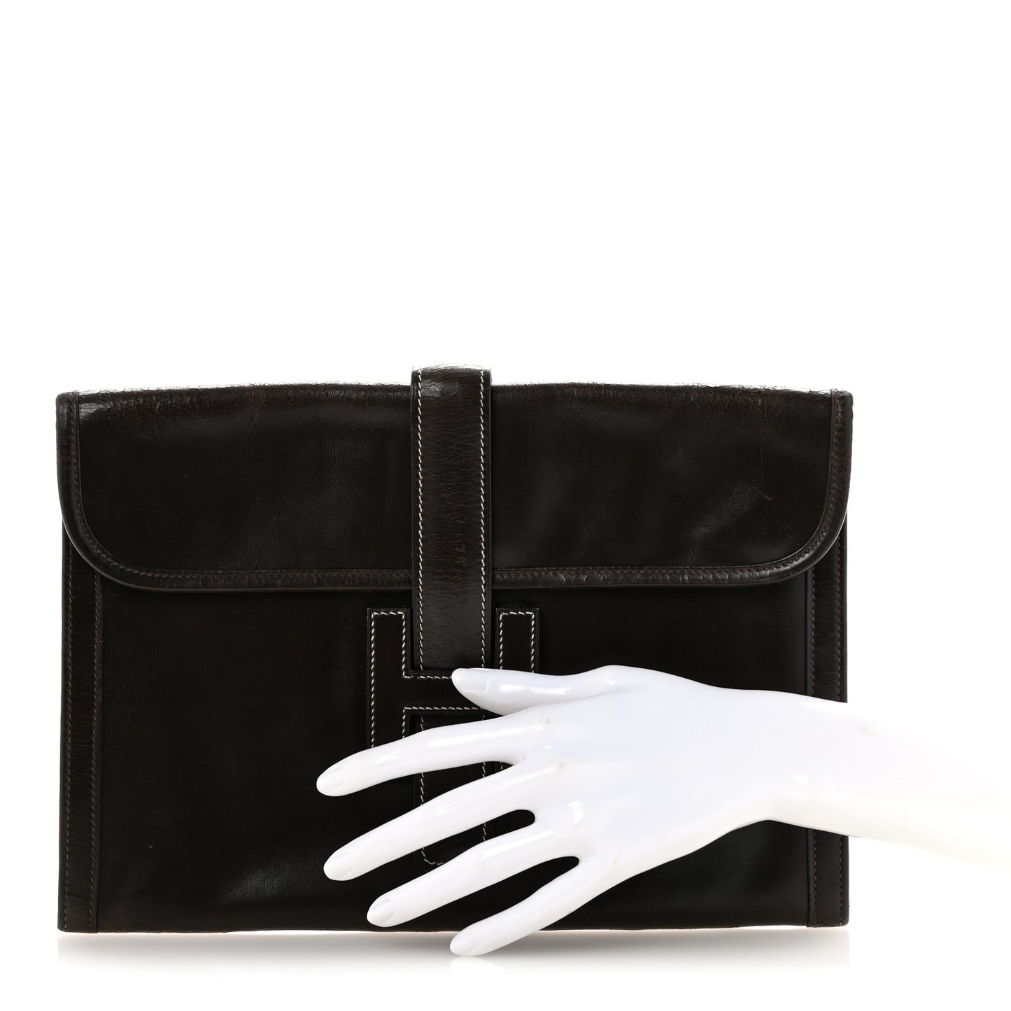 Box Jige GM Clutch Chocolate