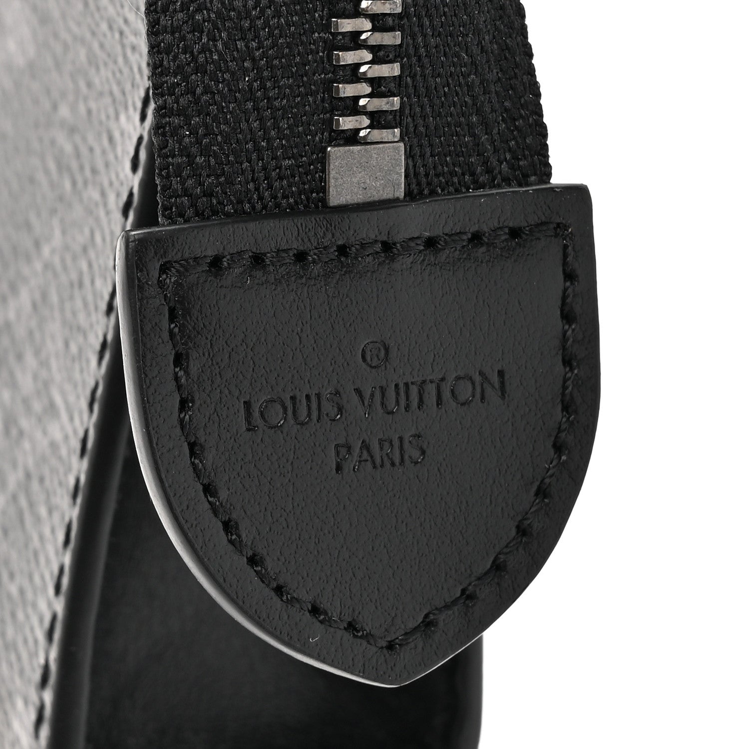 Louis Vuitton Monogram Eclipse Key Pouch Voyage 6 of 8