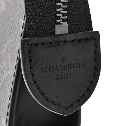 Louis Vuitton Monogram Eclipse Key Pouch Voyage 6 of 8