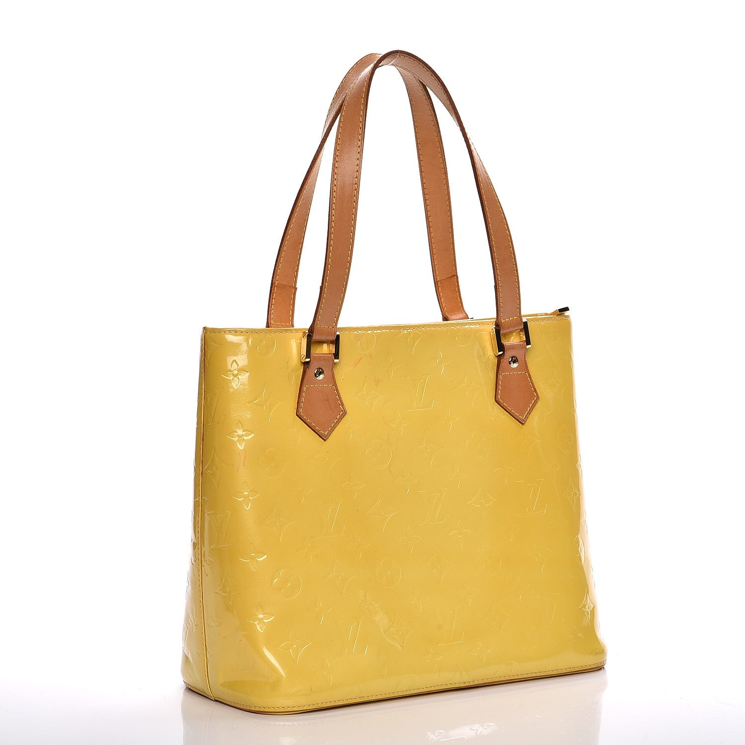 Louis Vuitton Vernis Houston Lime 3 of 16