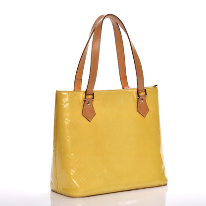 Louis Vuitton Vernis Houston Lime 3 of 16