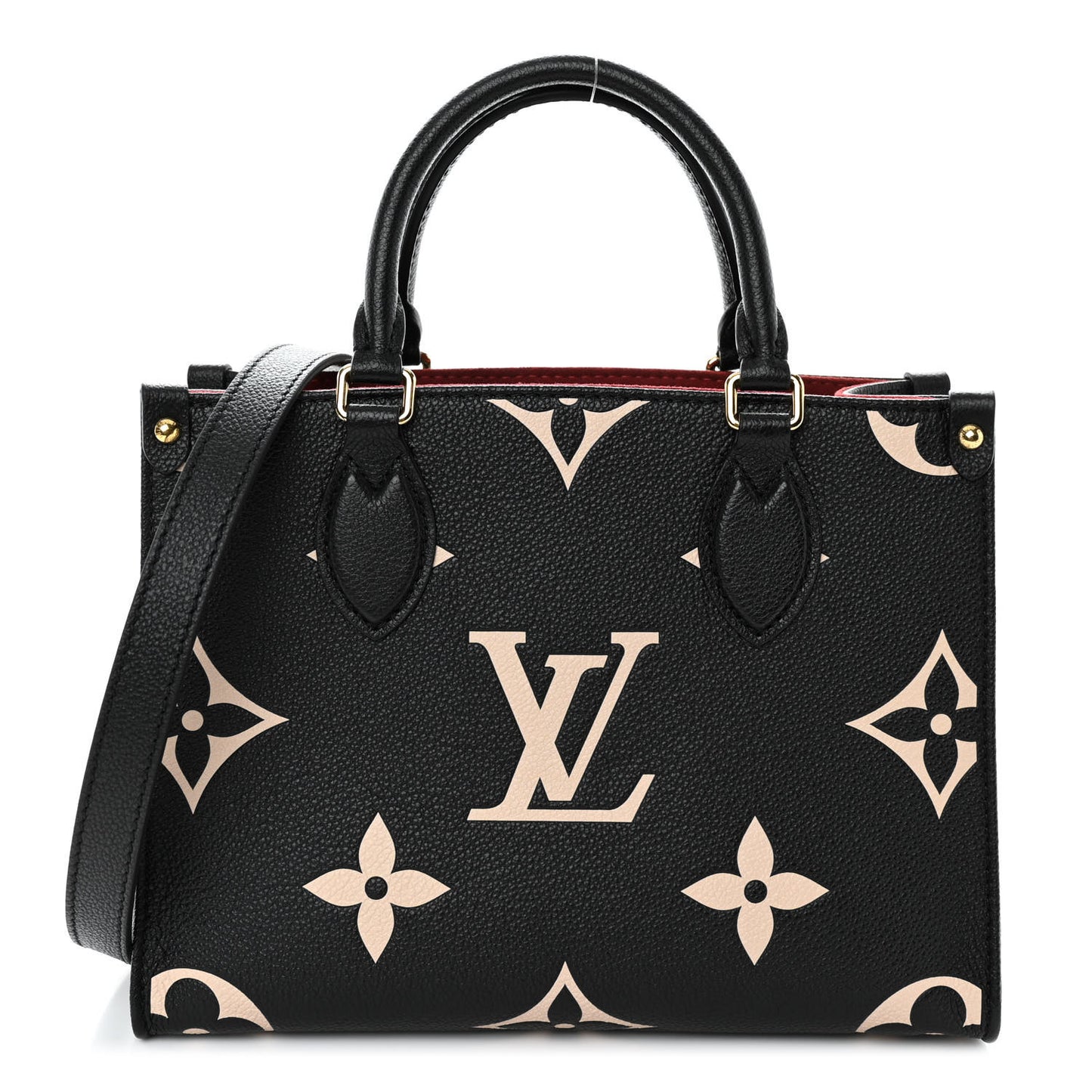 Empreinte Monogram Giant Onthego PM Black Beige