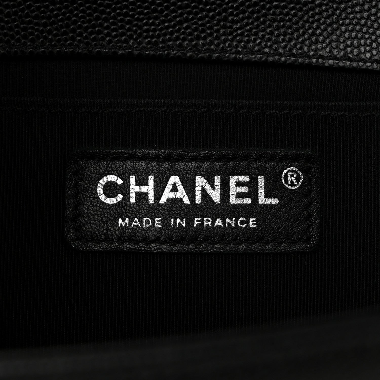 Chanel Caviar Quilted Medium Boy Flap Black 6 of 11