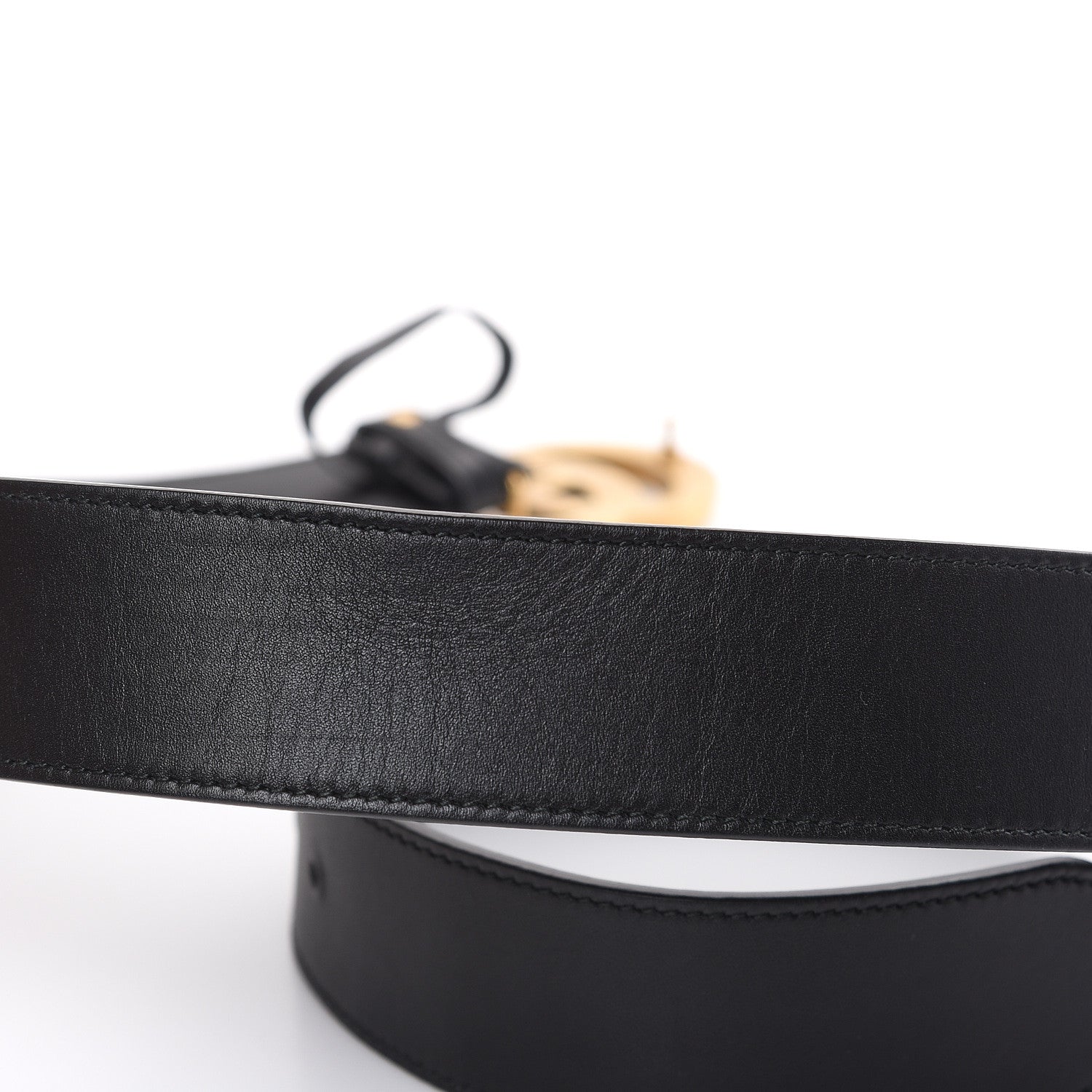 Gucci Calfskin Double G 40mm Belt 85 34 Black 6 of 6