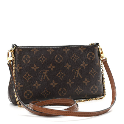 Louis Vuitton Monogram Pallas Clutch Black 3 of 12
