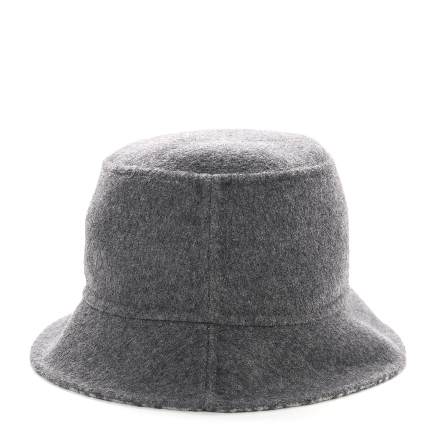 Christian Dior Wool Oblique Jacquard Bucket Hat Grey 1 of 17