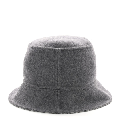Christian Dior Wool Oblique Jacquard Bucket Hat Grey 1 of 17