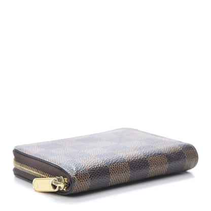 Louis Vuitton Damier Ebene Zippy Coin Purse 4 of 9