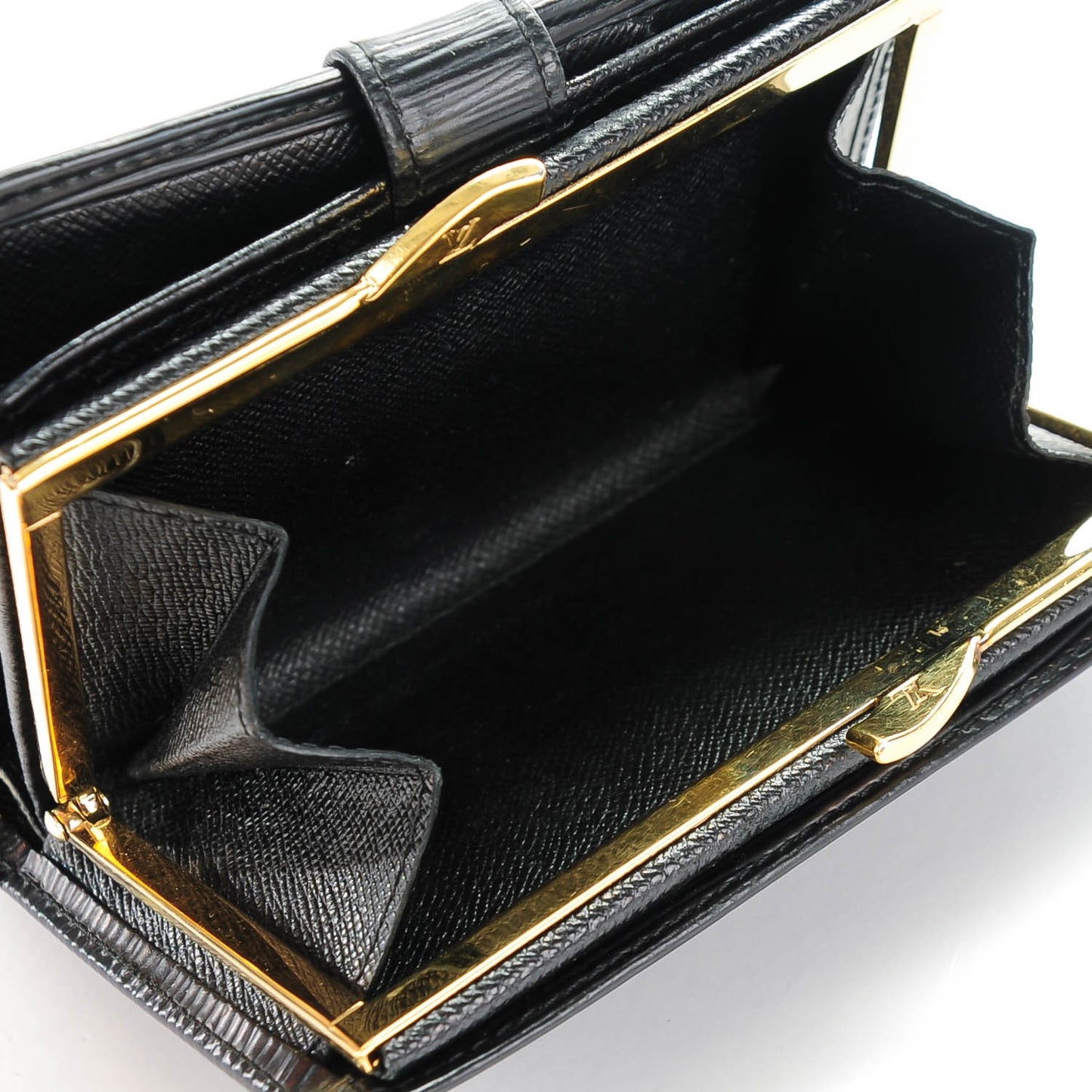 Epi French Purse Wallet Black