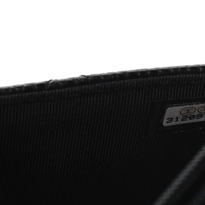 Chanel Caviar Quilted Wallet On Chain WOC Black 10 of 12