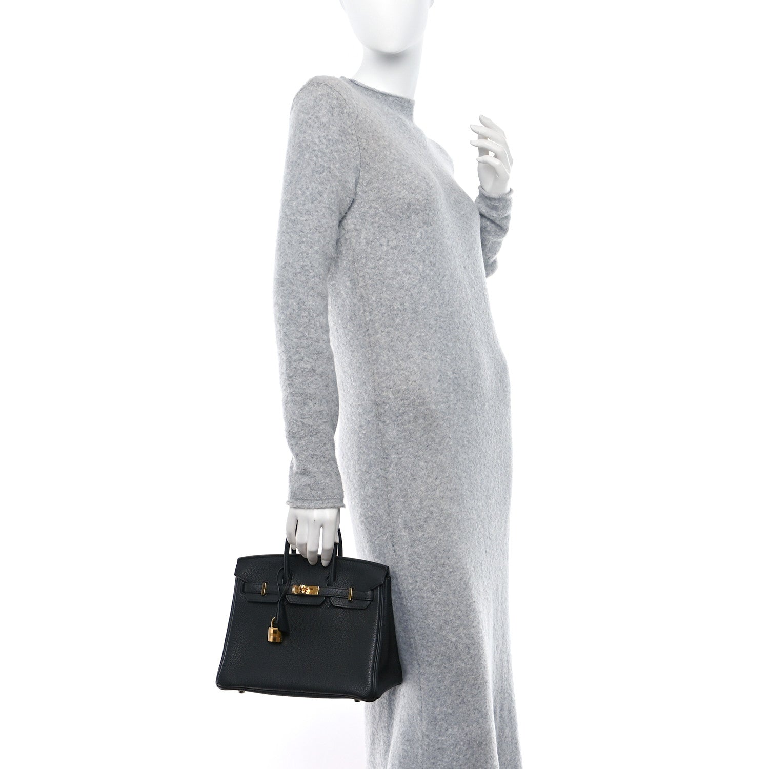 Hermes Togo Birkin 25 Black 2 of 8