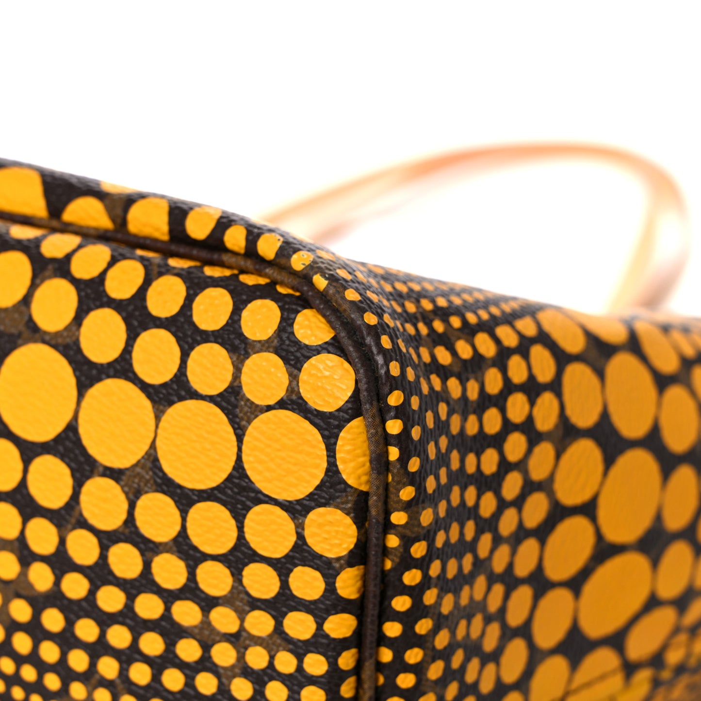 Monogram Kusama Waves Neverfull MM Yellow