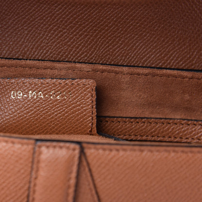 Christian Dior Grained Calfskin Saddle Bag Camello 9 of 11