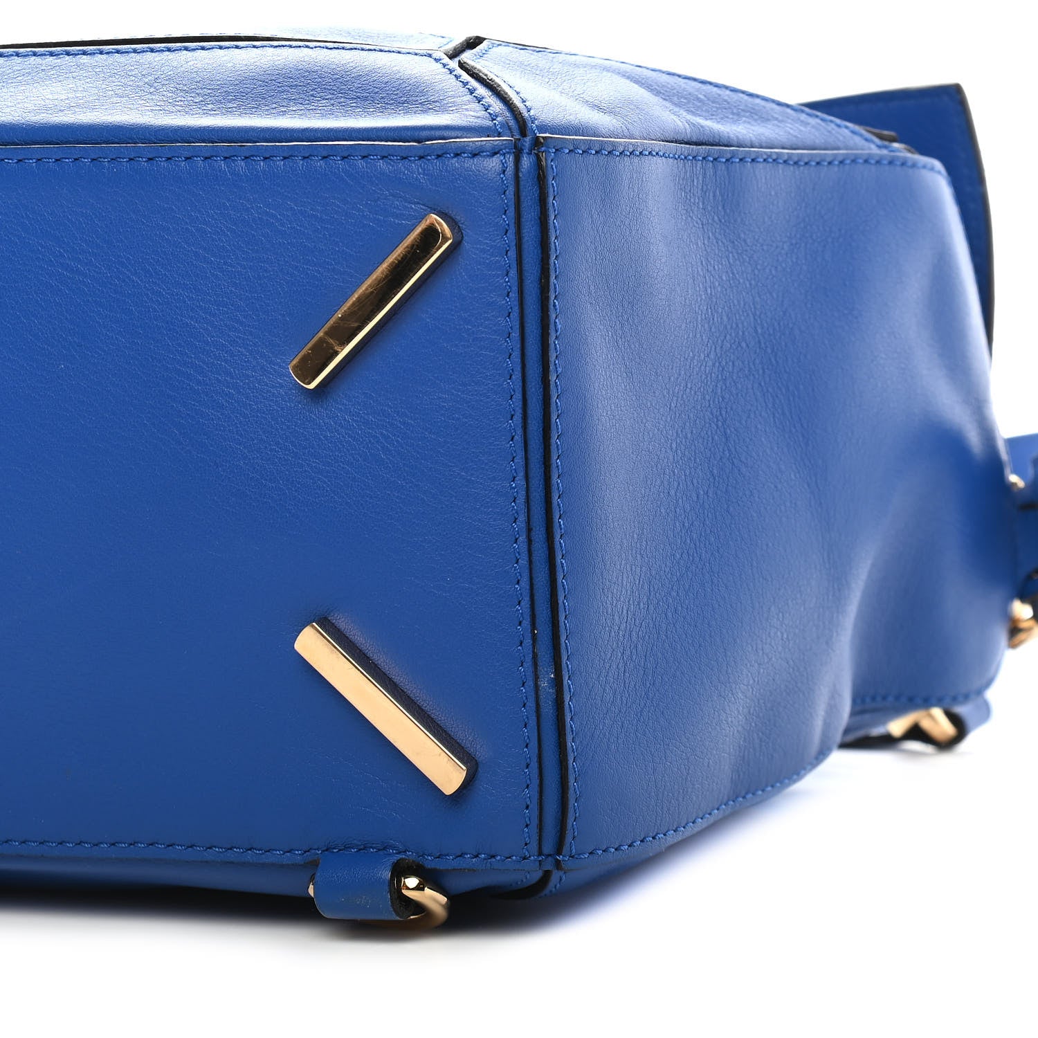 Loewe Calfskin Medium Puzzle Bag Electric Blue 8 of 8