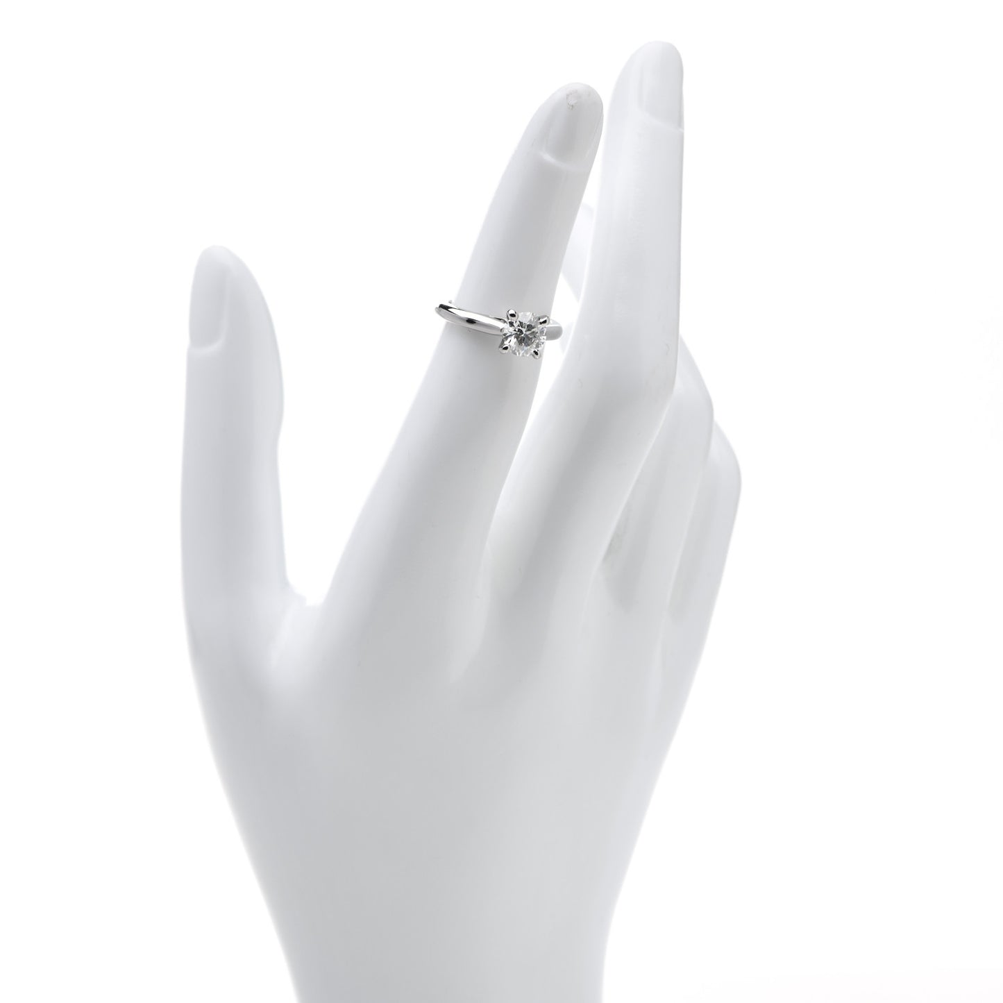 Platinum Diamond 1.06ct Solitaire 1895 Engagement Ring 47 4