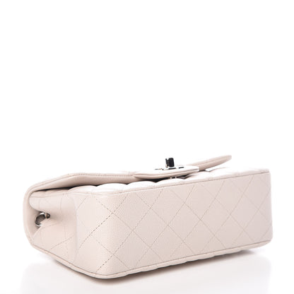 Chanel Caviar Quilted Mini Rectangular Flap Ivory 4 of 10