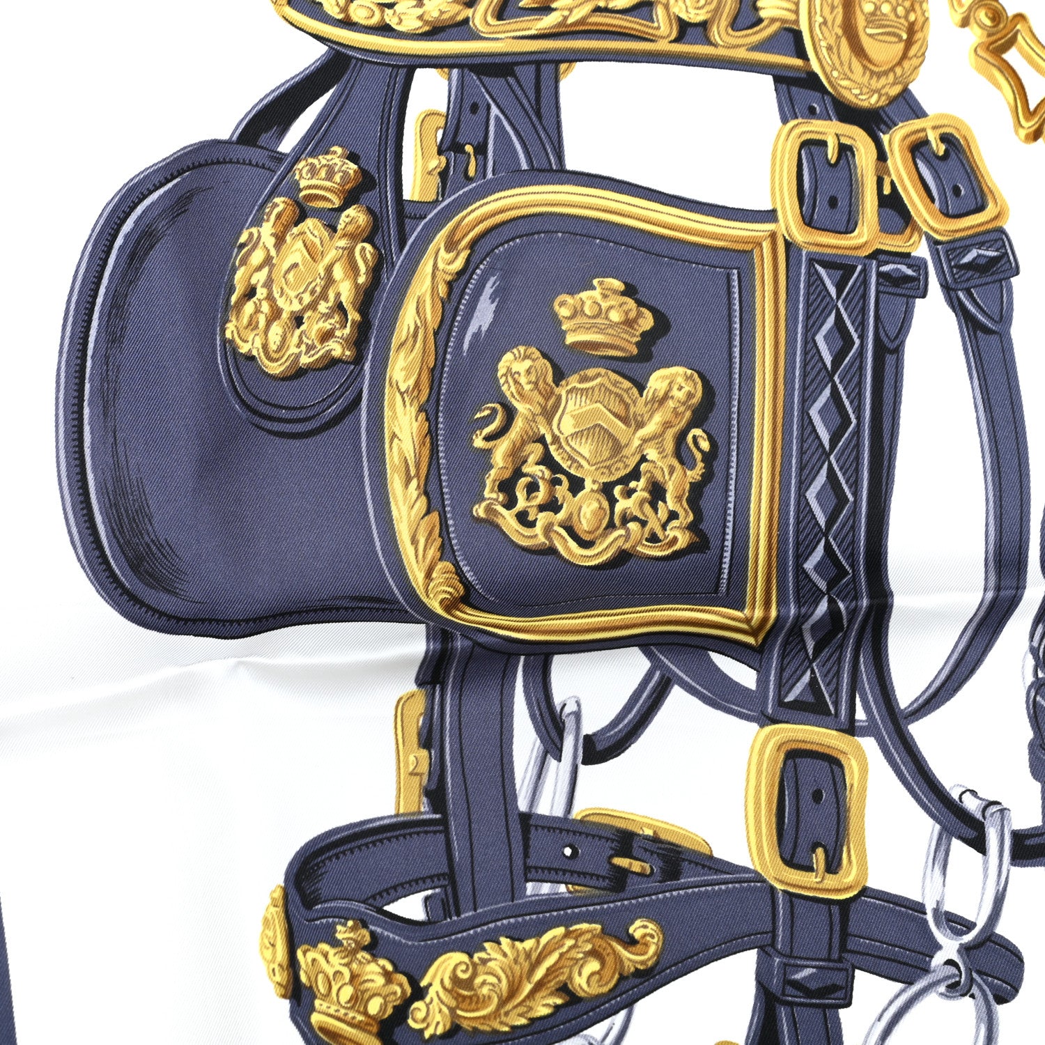 Hermes Silk Brides De Gala Scarf 90 5 of 5