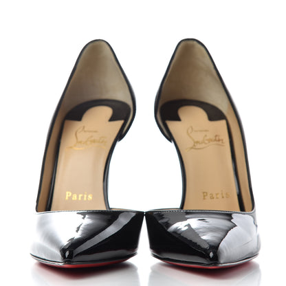 Christian Louboutin Patent Iriza 100 Pumps 37 Black 2 of 9