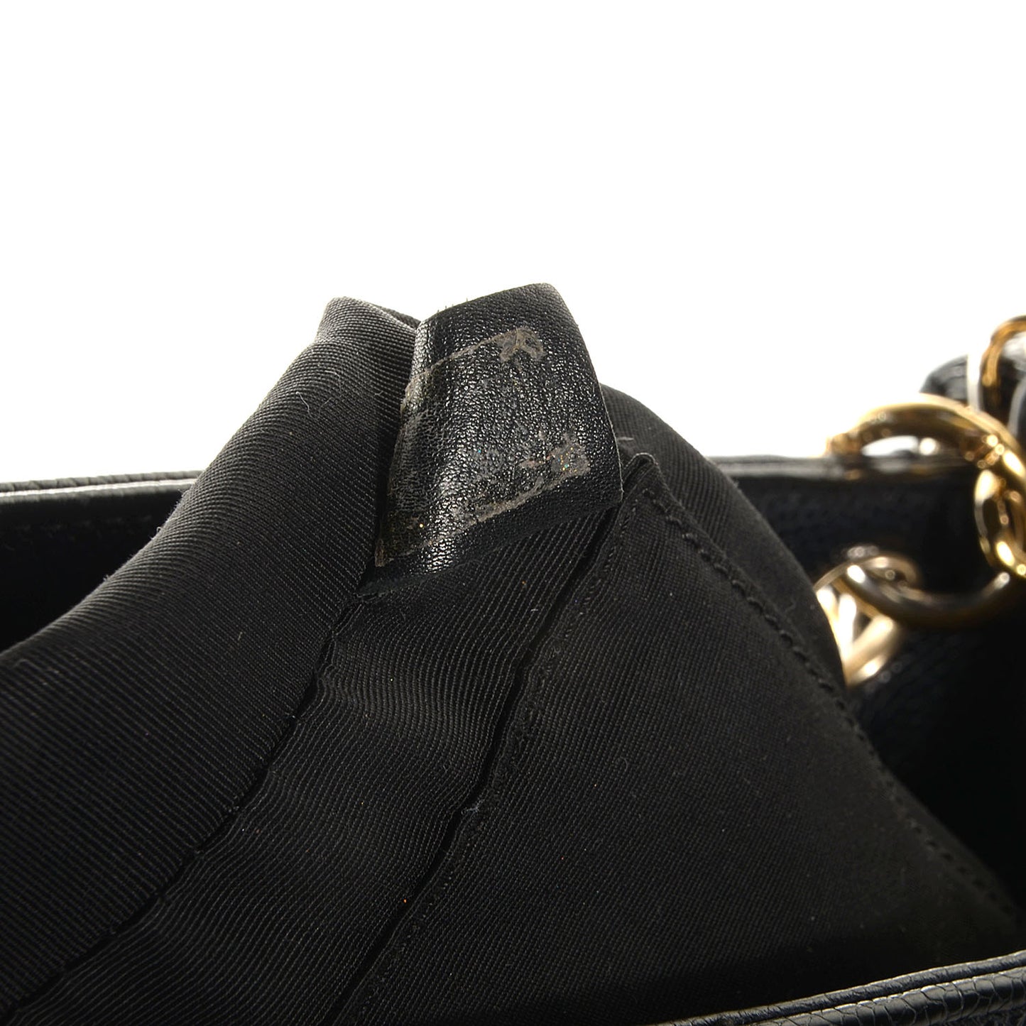 Caviar Petit Shopping Tote PST Black