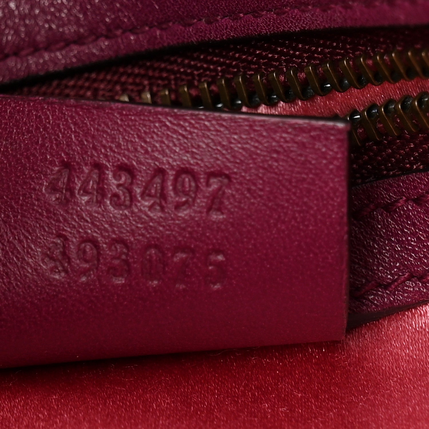 Gucci Velvet Matelasse Small GG Marmont Shoulder Bag Fuchsia Violet Cyclamen 7 of 13