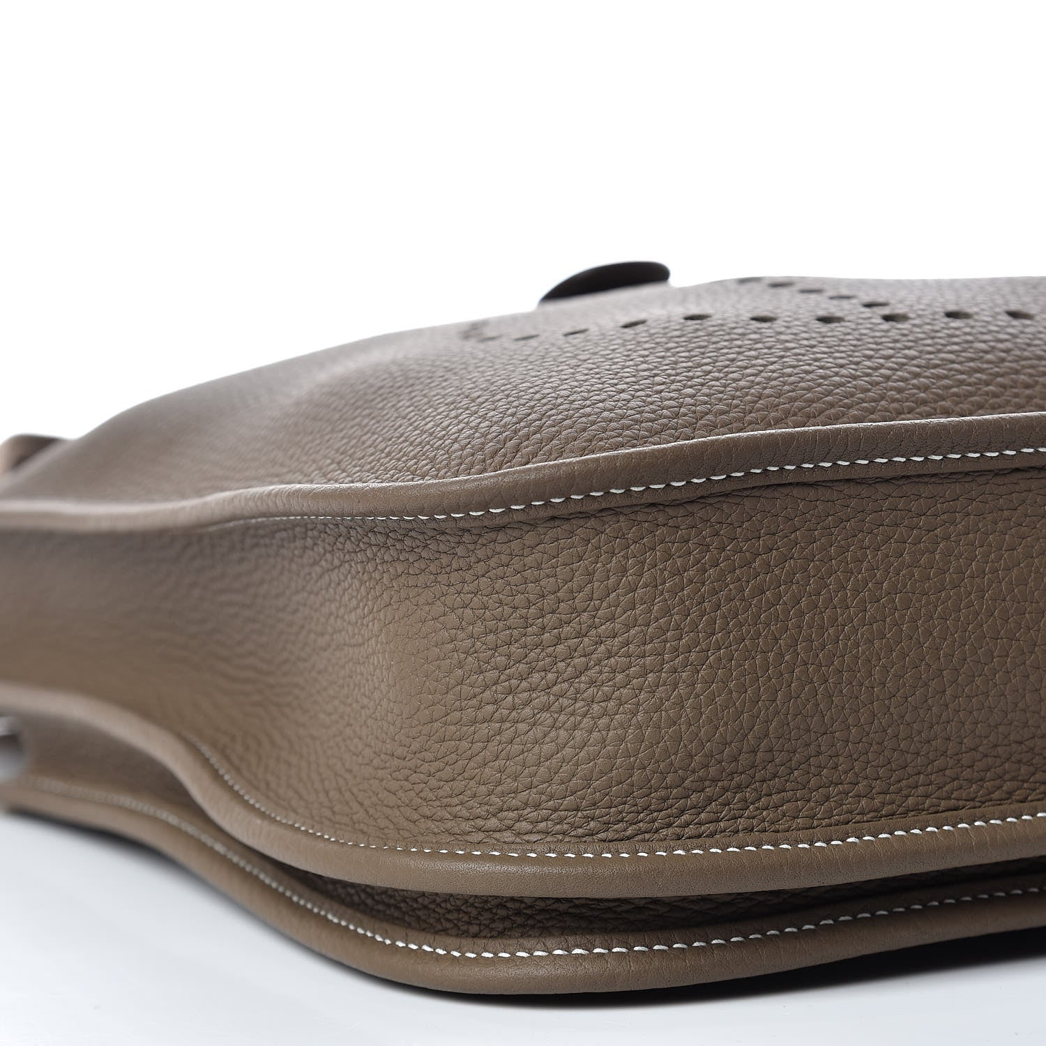 Hermes Taurillon Clemence Evelyne III PM Etoupe 8 of 9