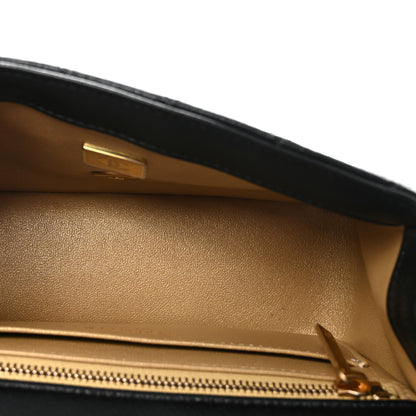 Chanel Lambskin Quilted Mini Rectangular Pearl Crush Flap Black 5 of 11