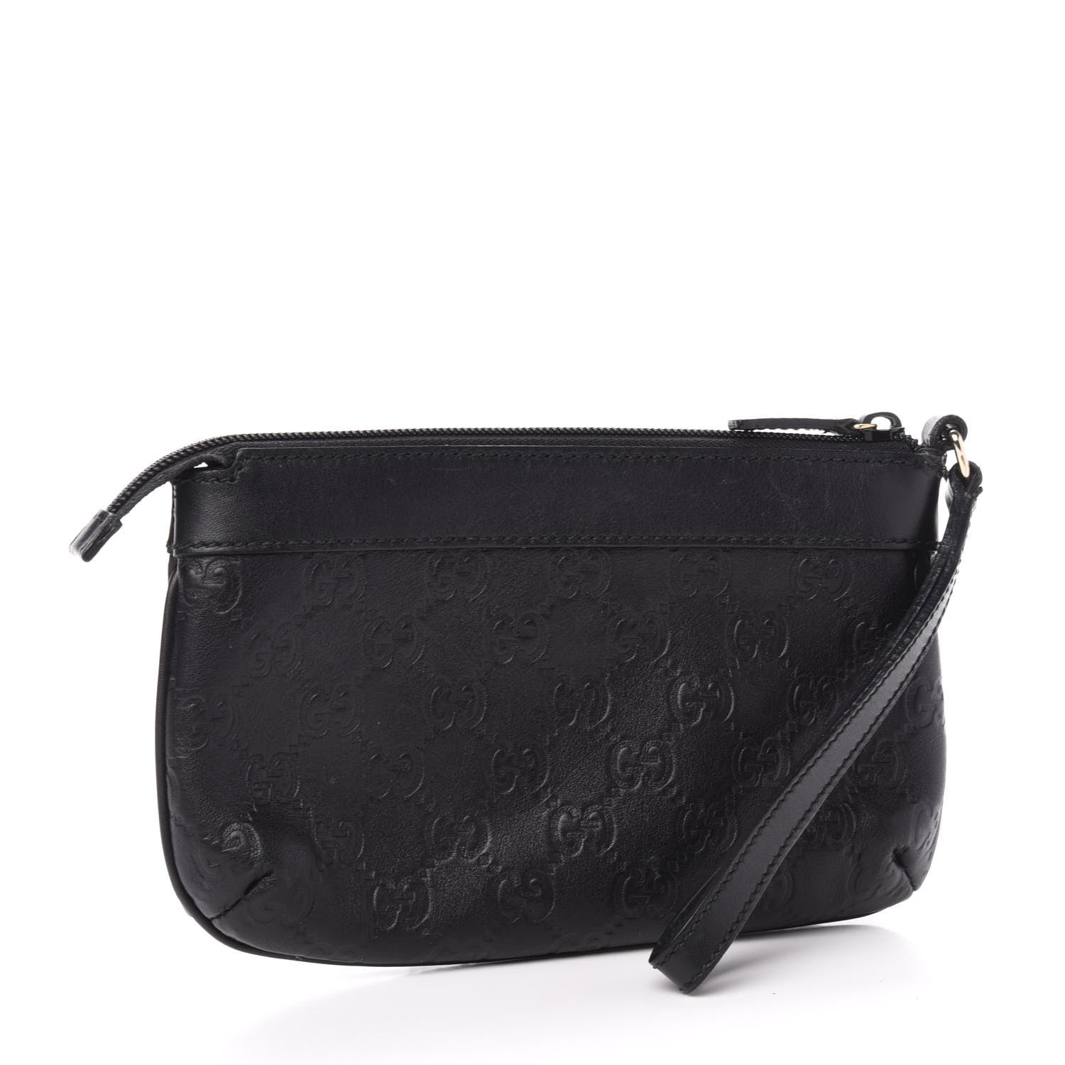 Gucci Guccissima Wristlet Black 3 of 16