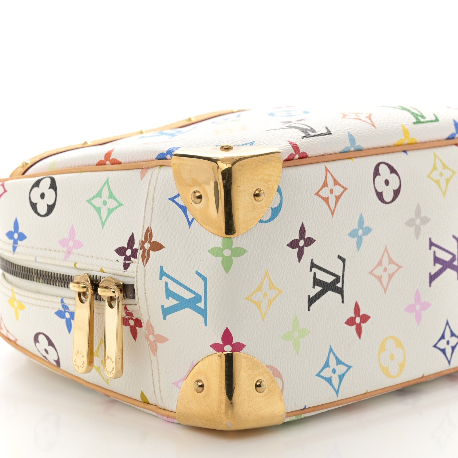 Louis Vuitton Monogram Multicolor Trouville White 8 of 9